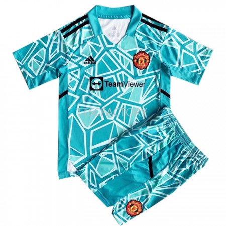 Tenue Manchester United Gardien Enfant Troisieme 2022-2023 Maillot de Foot
